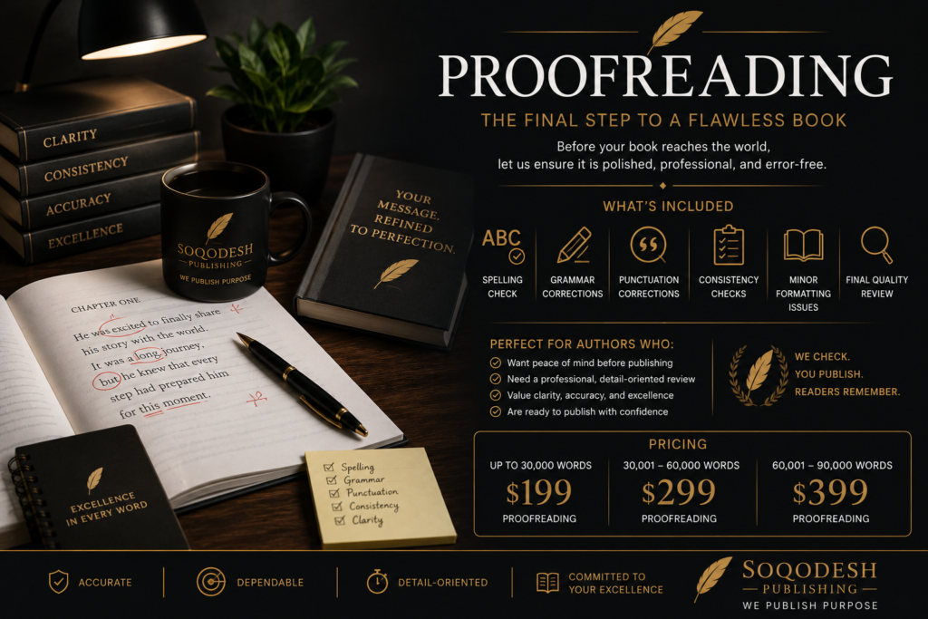 Proofreading (Up to 30k words)