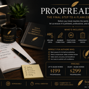 Proofreading (Up to 30k words)